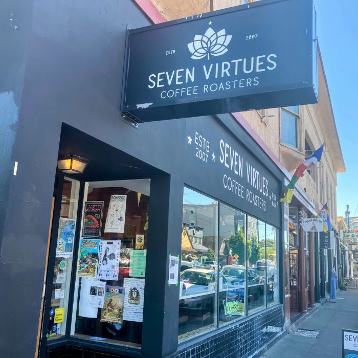 Seven Virtues coffee roasters exterior