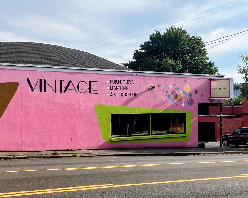 Vintage Pink vintage furniture